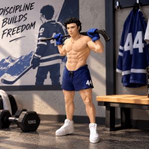 Фігурка Graham з хокейною клюшкою